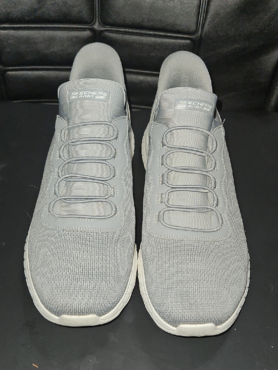 Skechers Other - Skechers GOwalk Slip-On Sneakers in Light Gray Size 13